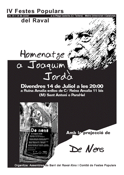 Homenatge a Joaquim Jordà